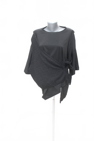 Damen -T-ShirtGenesisohne Aufdruck,farbeschwarz,größeXL