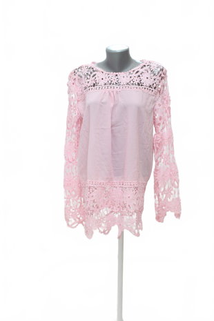 Damen -T-ShirtGenesisohne Aufdruck,farberute,größe5XL