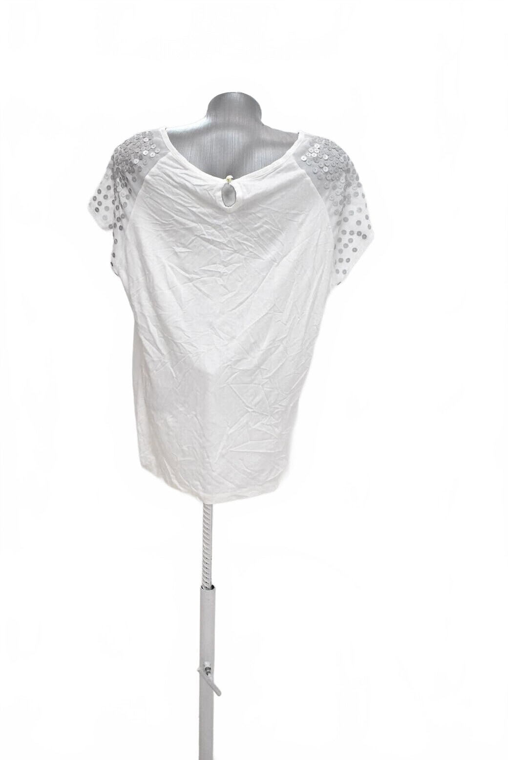 Damen -T-ShirtOrsayohne Aufdruck,farbeweiss,größeL