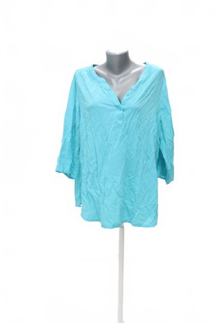 Damen -T-ShirtCandaohne Aufdruck,farbeblau,größe48