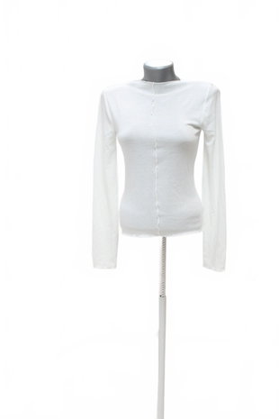 Damen -T-ShirtSinsayohne Aufdruck,farbeweiss,größeS
