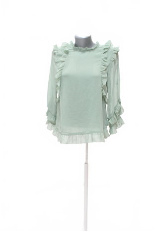 Damen -T-ShirtH&Mohne Aufdruck,farbekhaki,größe38
