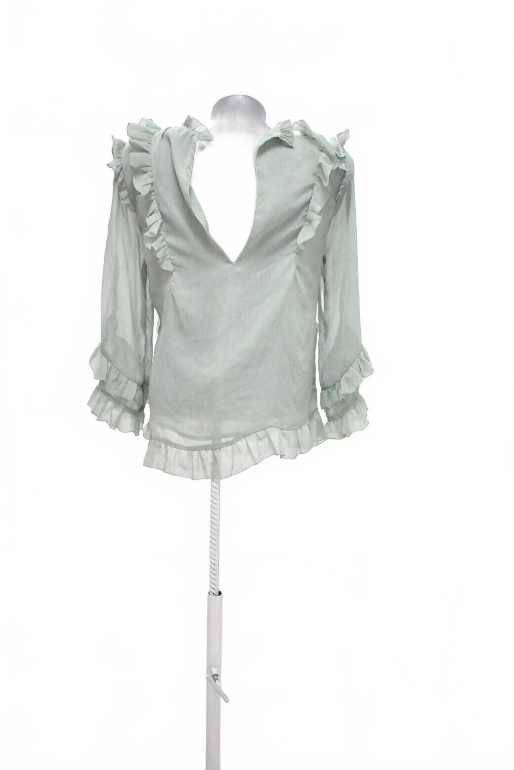 Damen -T-ShirtH&Mohne Aufdruck,farbekhaki,größe38