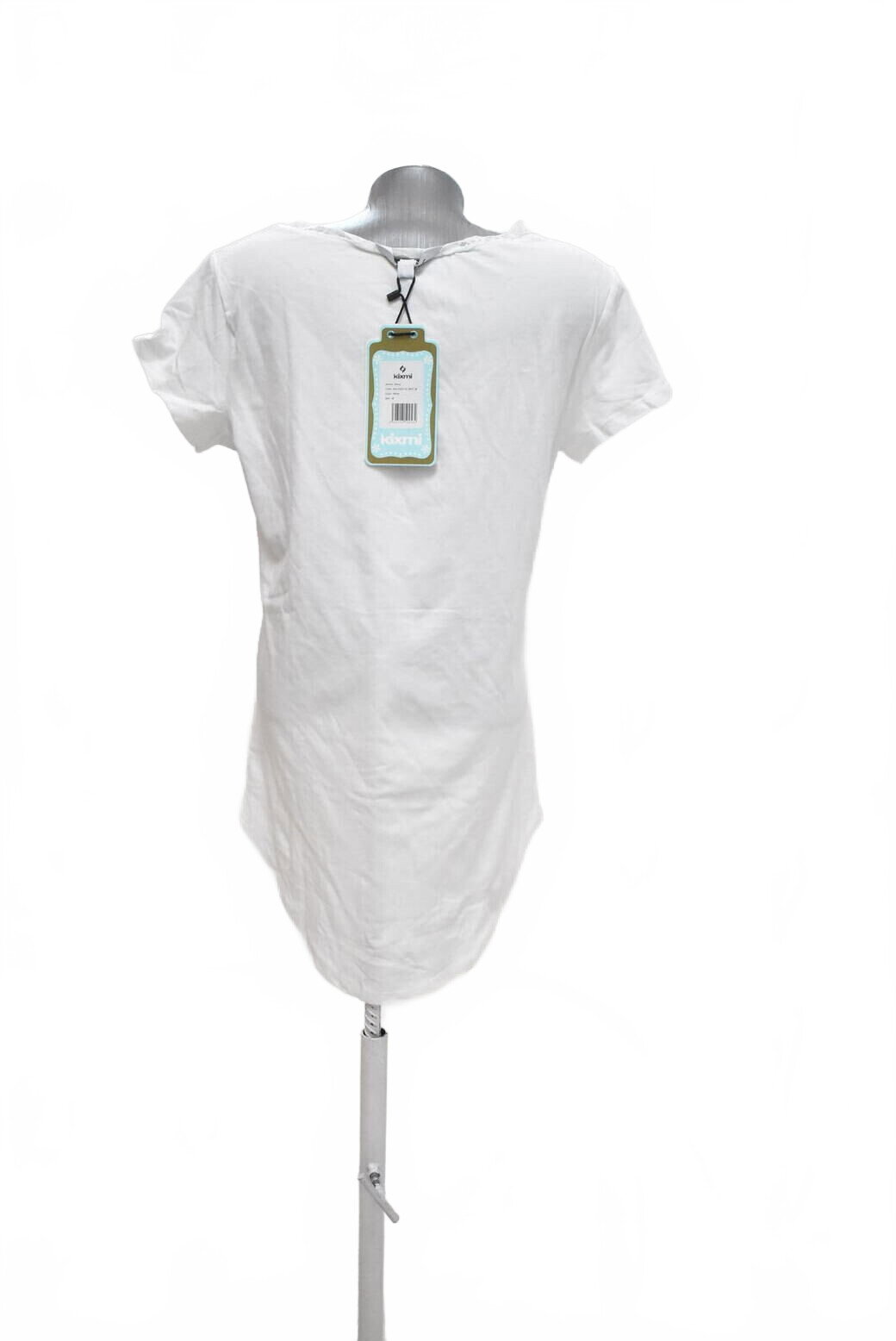 Damen -T-ShirtKixmiohne Aufdruck,farbeweiss,größeM