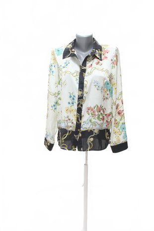 Damen bluse : Brand,Farbegeblümt,größe: size