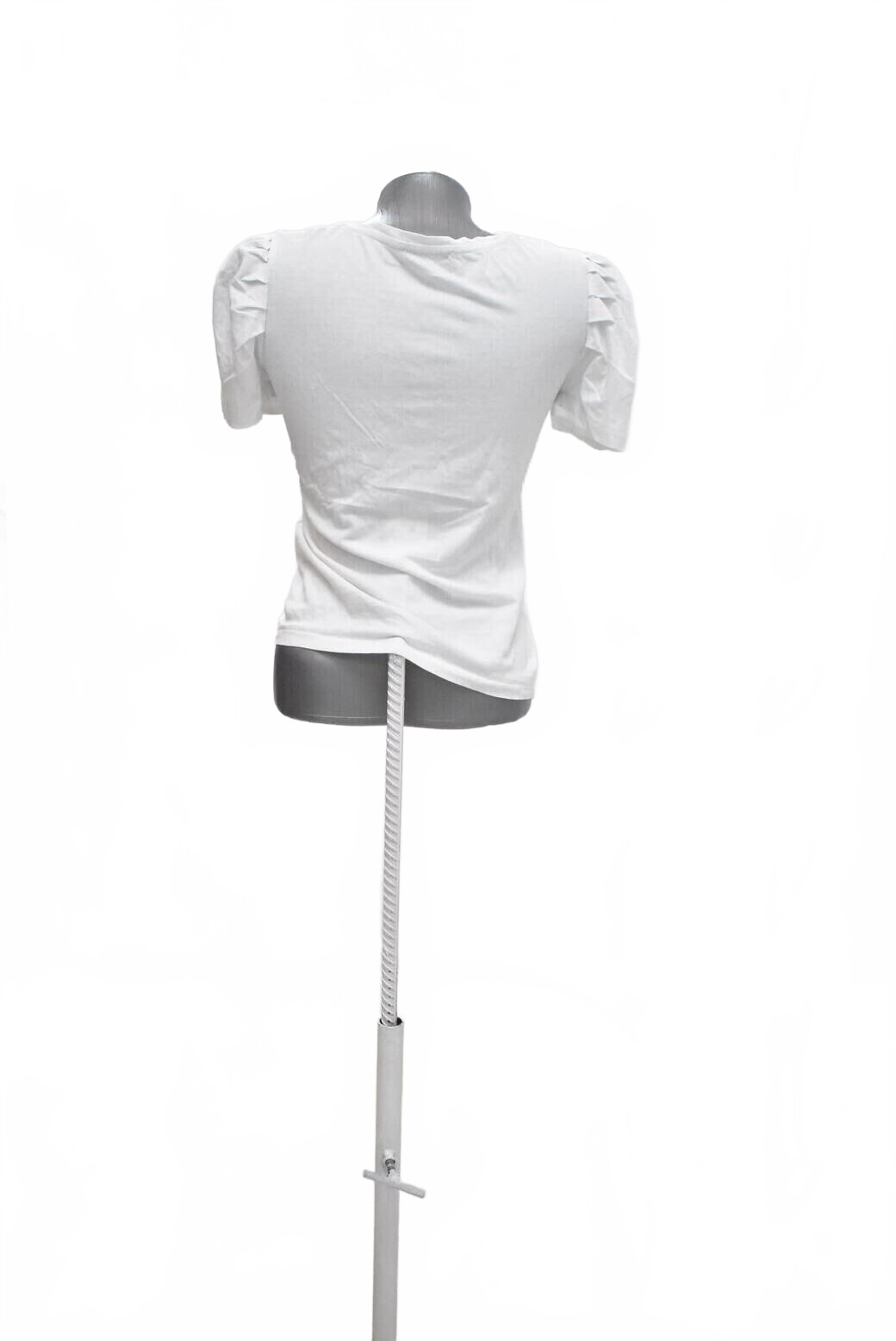 Damen -T-ShirtZaramit Aufdruck,farbeweiss,größeS