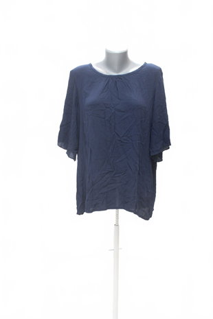 Damen -T-ShirtJaninaohne Aufdruck,farbeblau,größe46