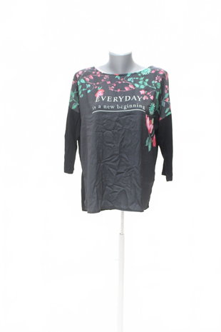 Damen -T-ShirtOrsayohne Aufdruck,farbegeblümt,größeM