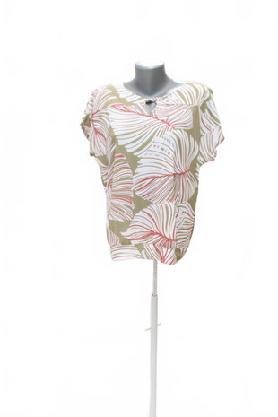 Damen -T-ShirtGenesisohne Aufdruck,farbegeblümt,größe40