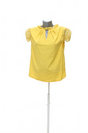 Damen -T-ShirtGenesisohne Aufdruck,farbegelb,größeL