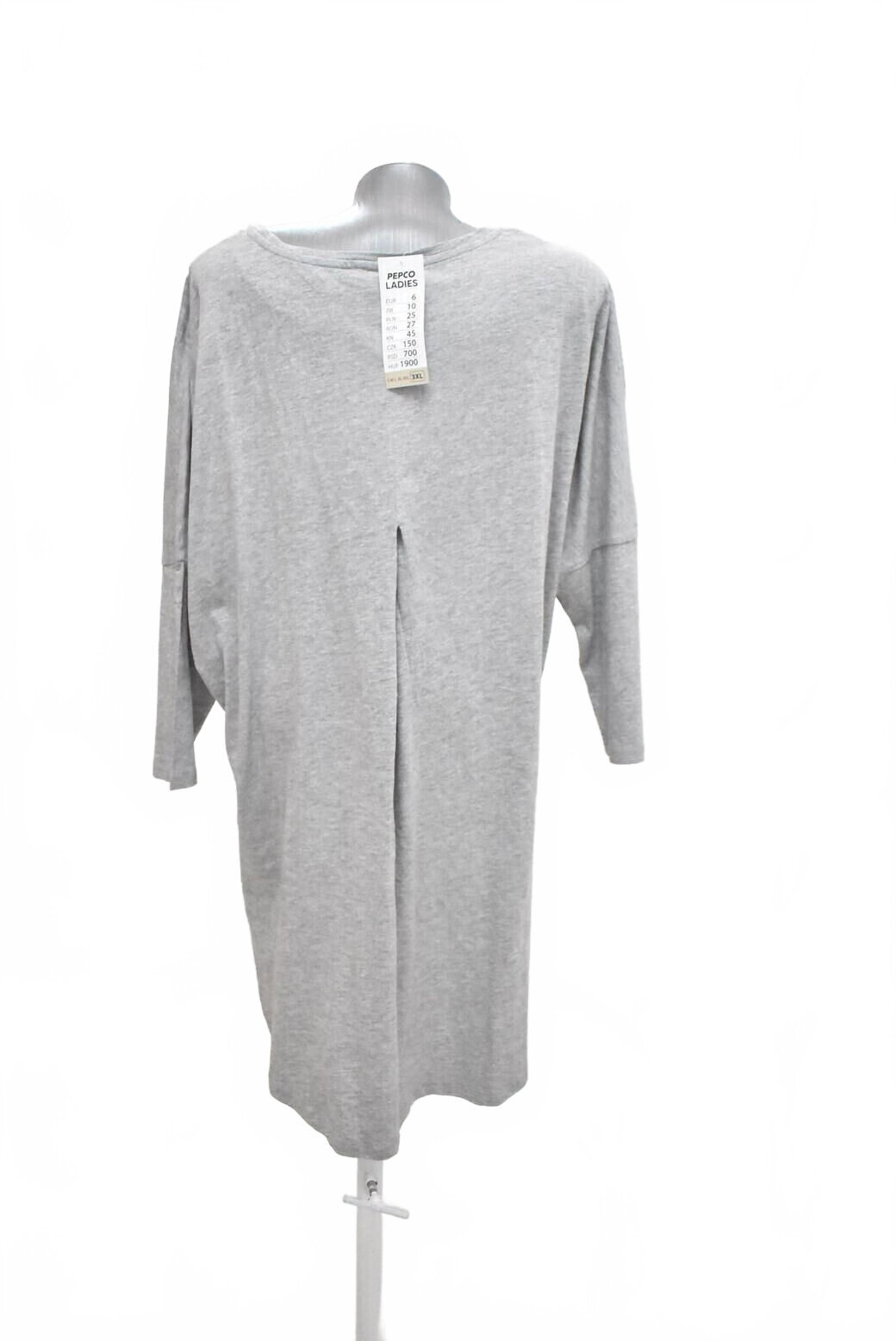Damen -T-ShirtBelovedohne Aufdruck,farbegrau,größe3XL
