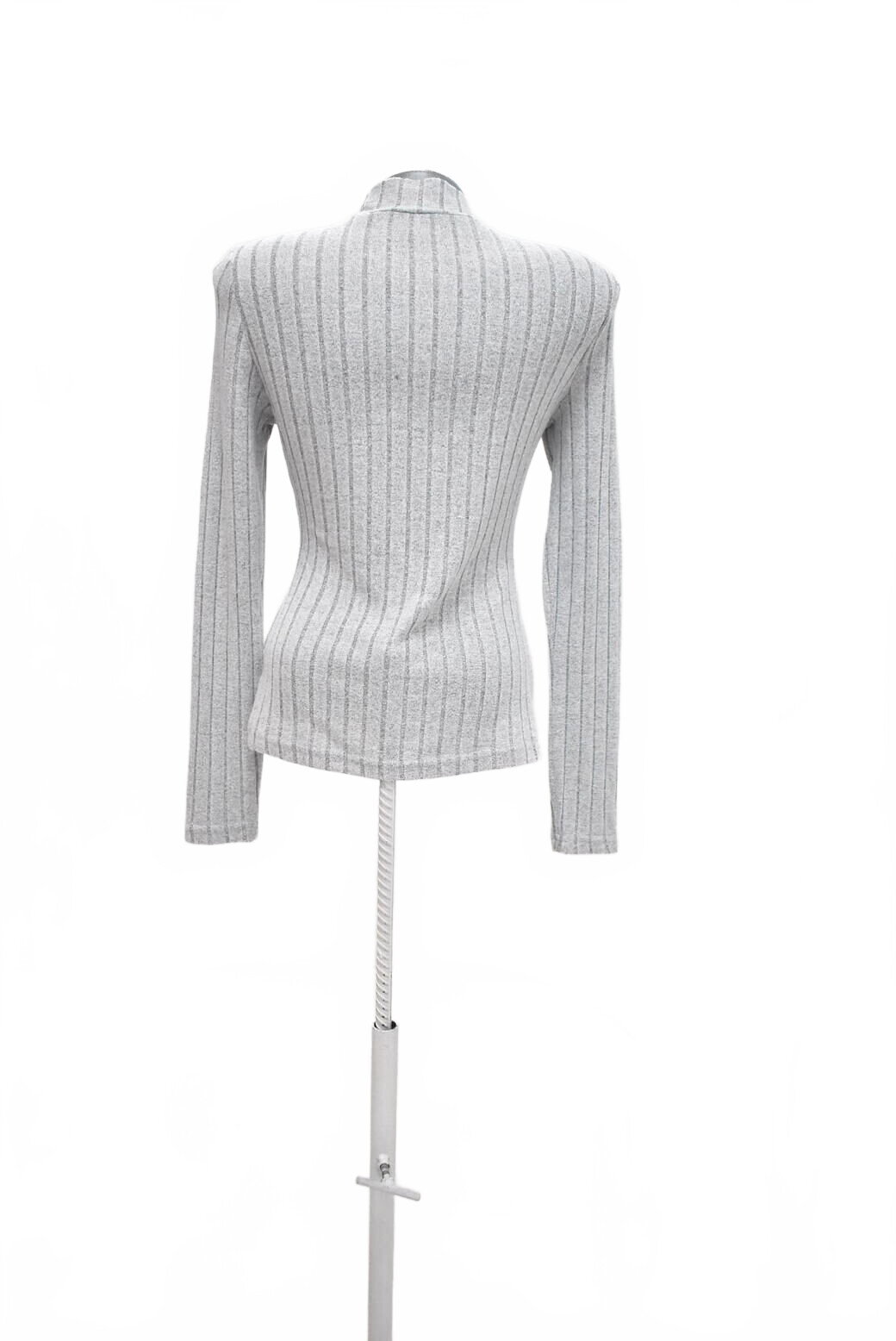 Damen -T-ShirtSheinohne Aufdruck,farbegrau,größeM