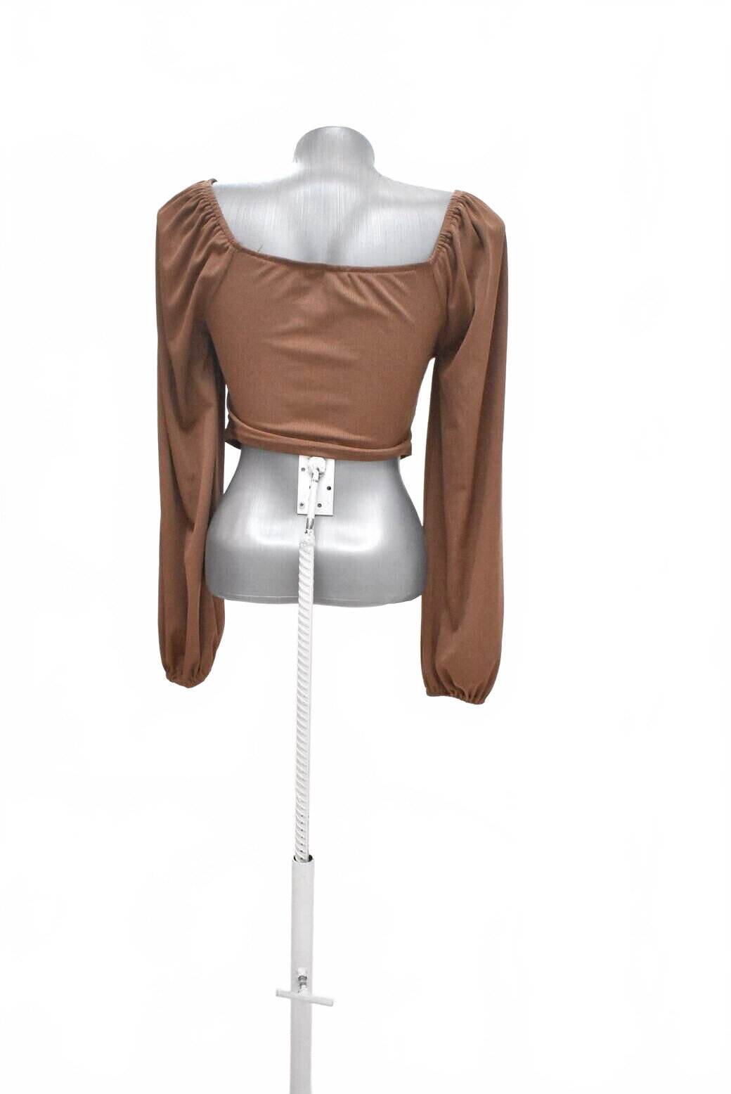 Damen -T-ShirtSheinohne Aufdruck,farbebraun,größeM