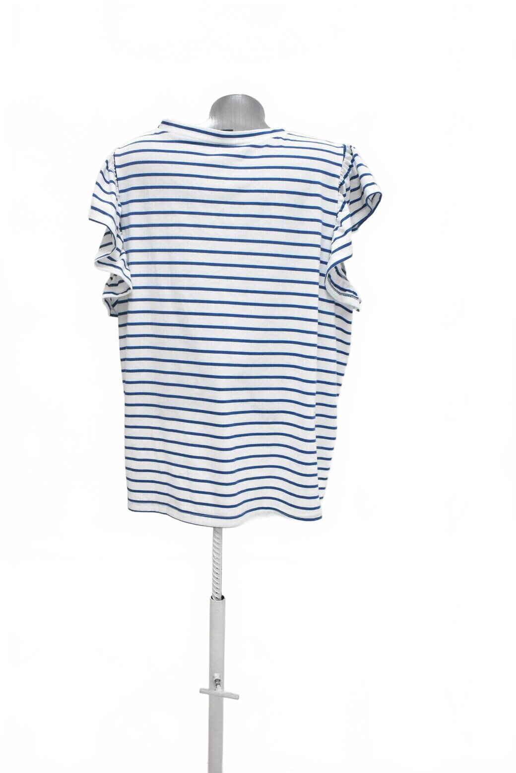 Damen -T-ShirtSheinmit Aufdruck,farbegestreift,größe2XL