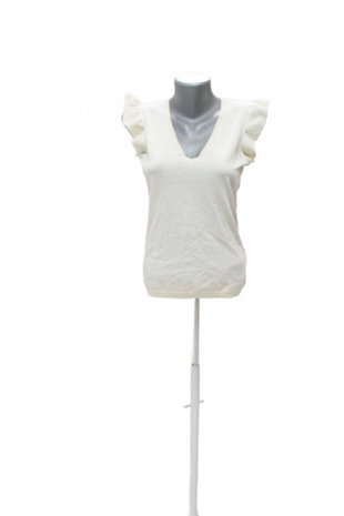 Damen -T-ShirtH&Mohne Aufdruck,farbeweiss,größeS