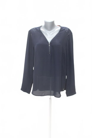 Damen -T-ShirtS.oliverohne Aufdruck,farbeblau,größe44