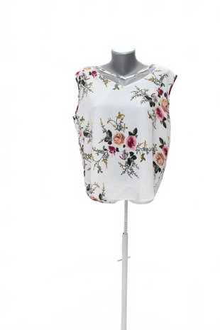 Damen -T-ShirtGenesisohne Aufdruck,farbegeblümt,größeL