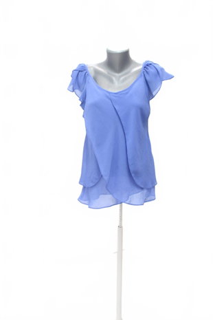 Damen -T-ShirtGenesisohne Aufdruck,farbeblau,größeS