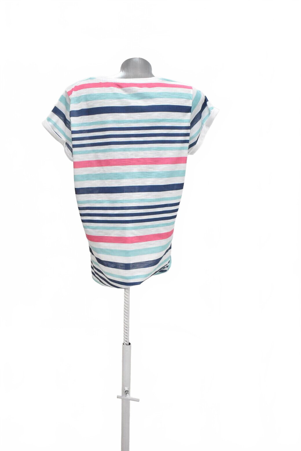 Damen -T-ShirtGenesisohne Aufdruck,farbegestreift,größe2XL