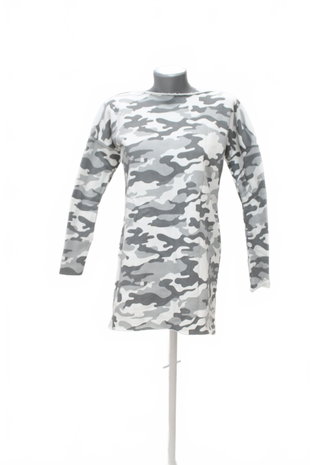 Damen-Sweatshirt von Genesis mit ohne Aufdruck, Farbe: gemustert, Größe: L