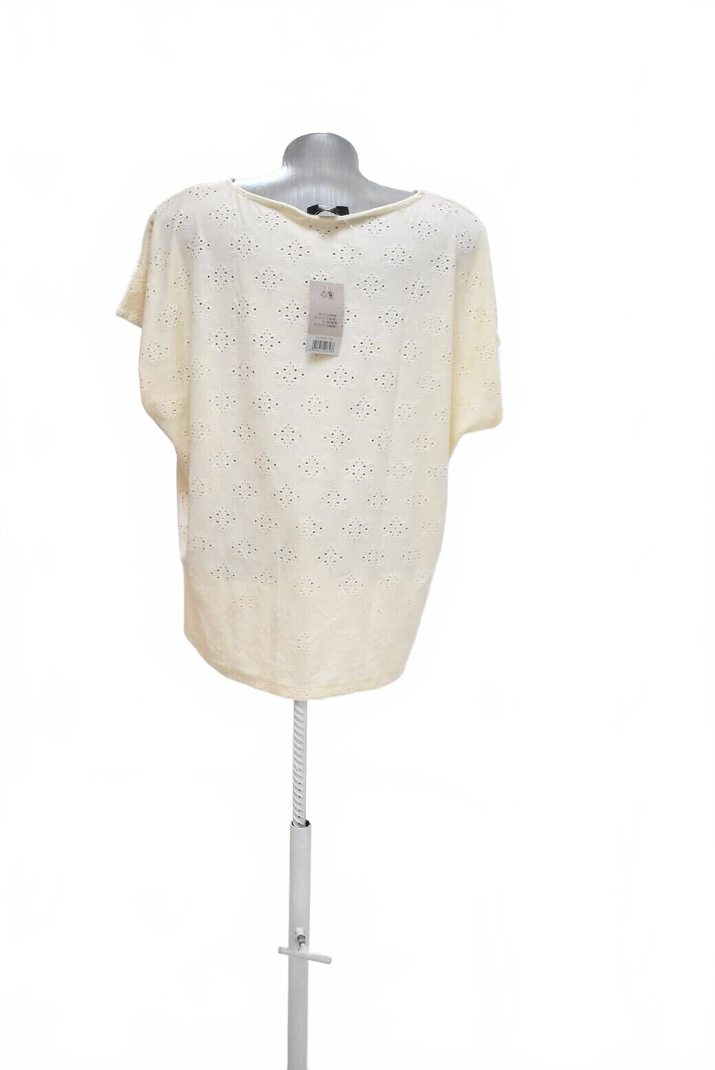 Damen -T-ShirtEsmaraohne Aufdruck,farbebeige,größe44