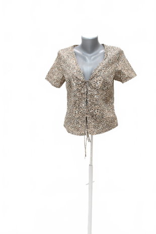 Damen bluse : Brand,Farbeanimal-print,größe: size