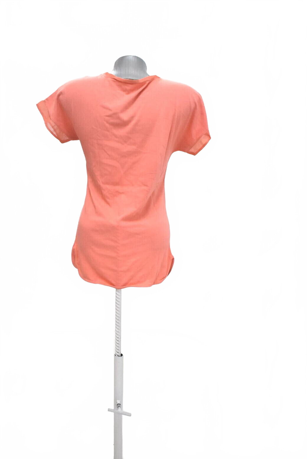 Damen -T-ShirtOrsaymit Aufdruck,farberute,größeM