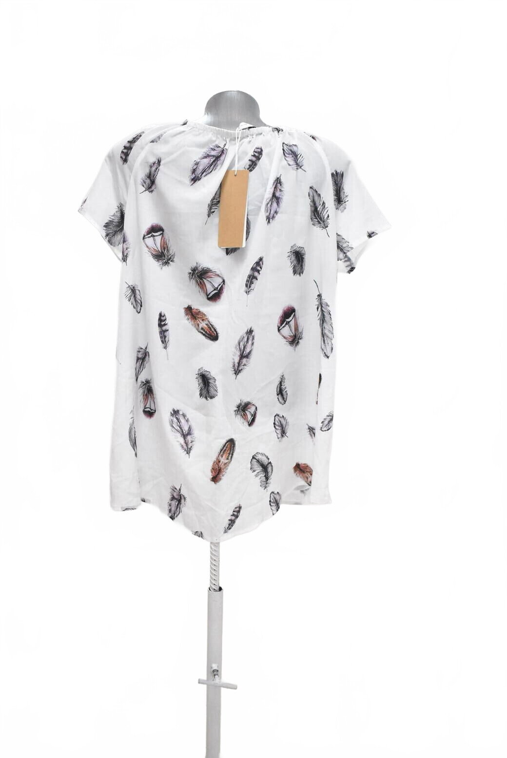 Damen -T-ShirtGenesismit Aufdruck,farbeweiss,größe36