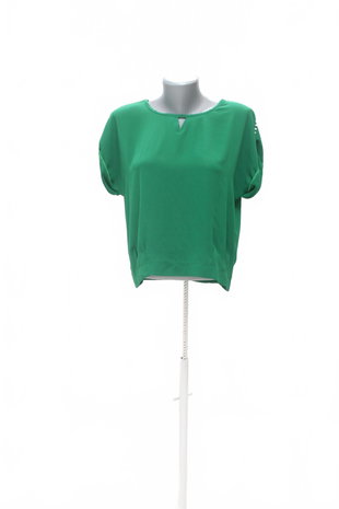 Damen -T-ShirtGenesisohne Aufdruck,farbegrün,größeS