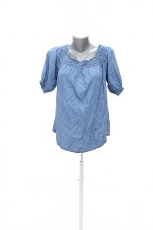 Damen -T-ShirtGenesisohne Aufdruck,farbeblau,größeL