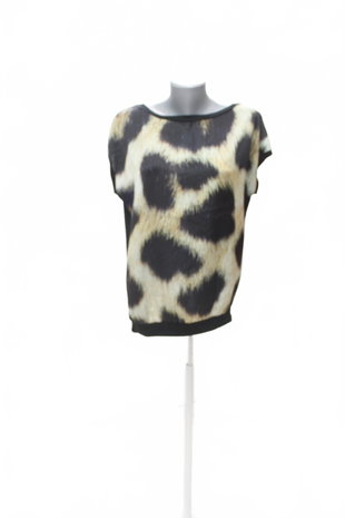 Damen -T-ShirtGenesisohne Aufdruck,farbegemustert,größeL