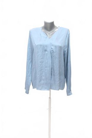 Damen -T-ShirtH&Mohne Aufdruck,farbeblau,größe44