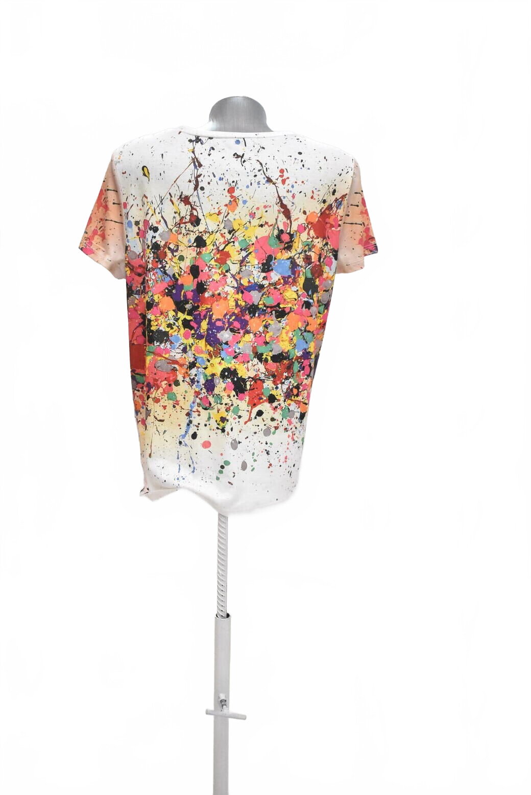 Damen -T-ShirtGenesisohne Aufdruck,farbegemustert,größeM