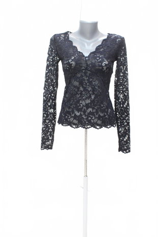 Damen -T-ShirtGenesisohne Aufdruck,farbeschwarz,größeS