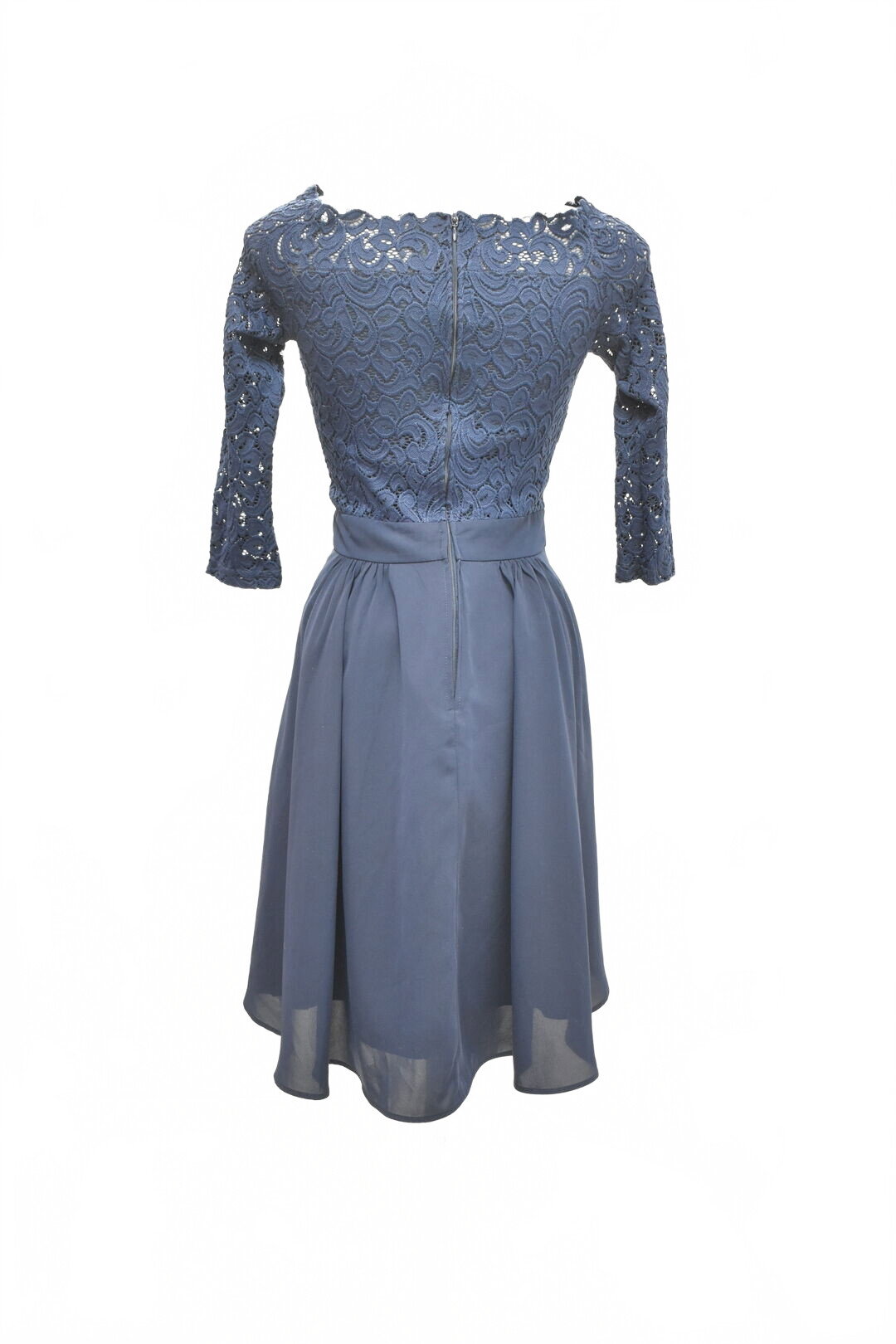 Damen kleid Orsay,farbeblau,Größe 34