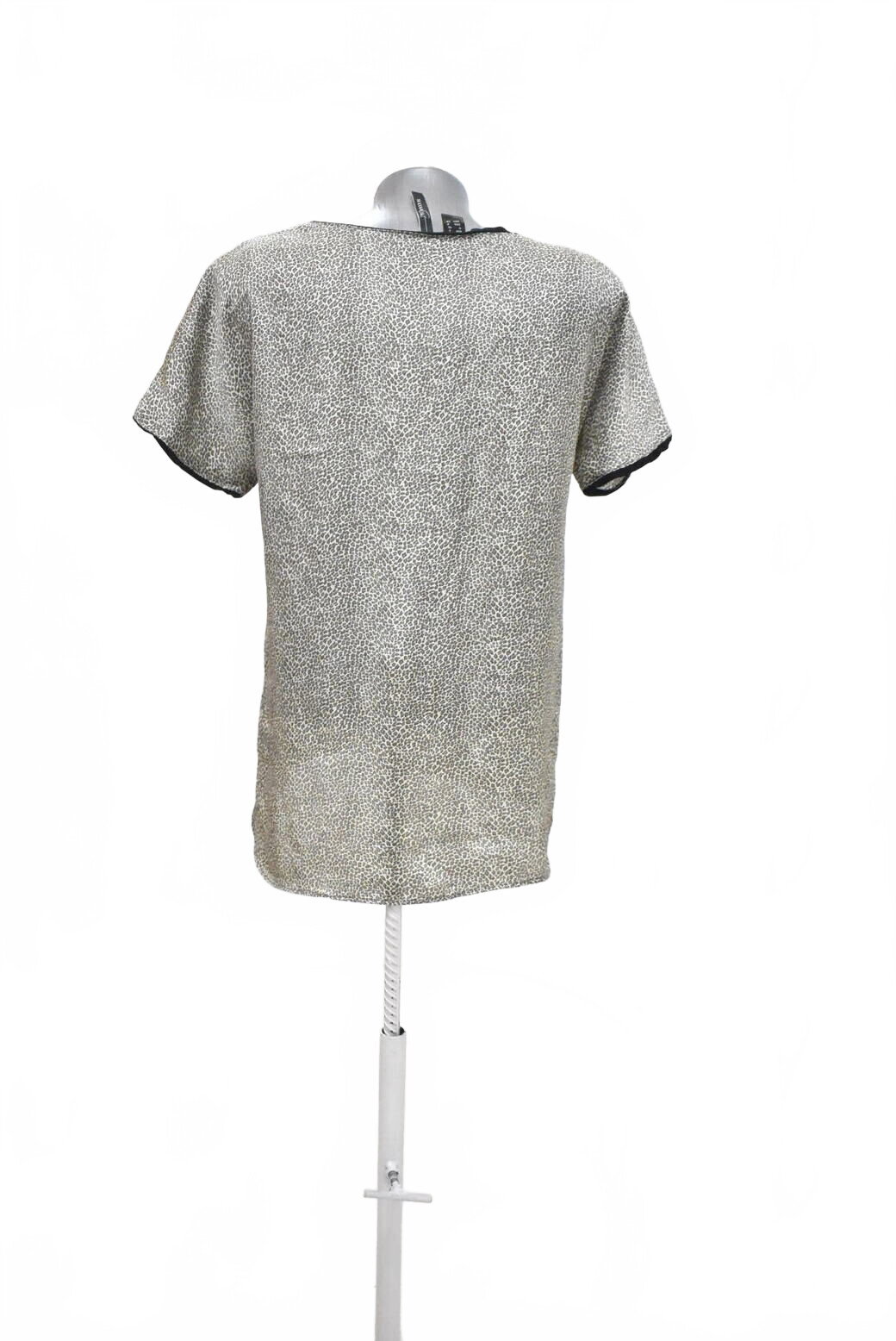 Damen -T-ShirtMangoohne Aufdruck,farbeanimal-print,größeS