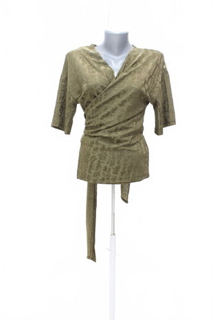Damen -T-ShirtZaraohne Aufdruck,farbegrün,größeS