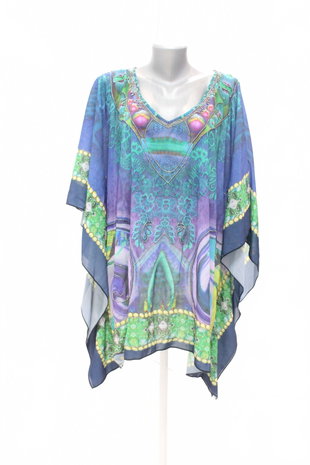 Damen -T-ShirtGenesisohne Aufdruck,farbegemustert,größe56