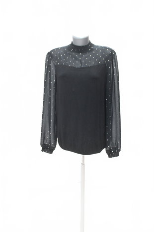 Damen -T-ShirtTchiboohne Aufdruck,farbegemustert,größe40