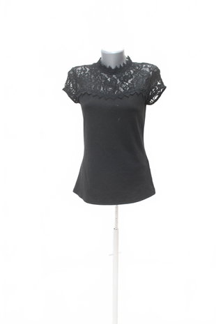 Damen -T-ShirtOrsayohne Aufdruck,farbeschwarz,größeS