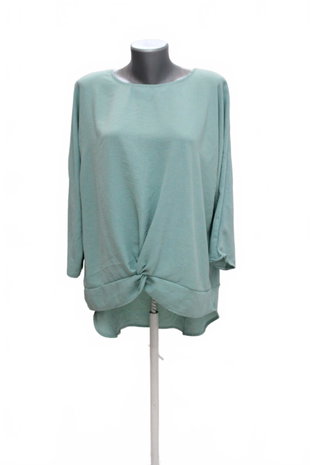 Damen -T-ShirtJaninaohne Aufdruck,farbegrün,größe44