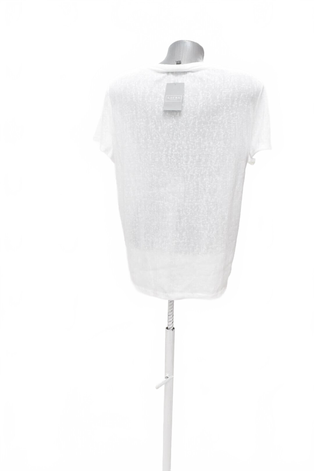 Damen -T-ShirtGenesismit Aufdruck,farbeweiss,größeL