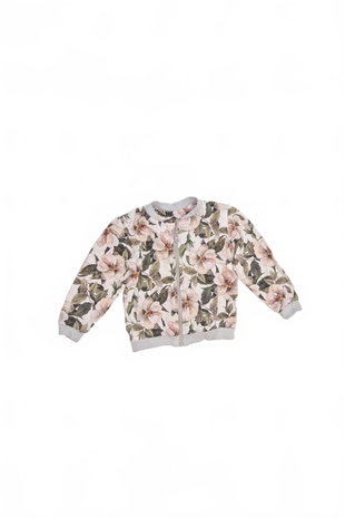 Mädchen-Sweatshirt Genesis, Farbe geblümt, Größe 98