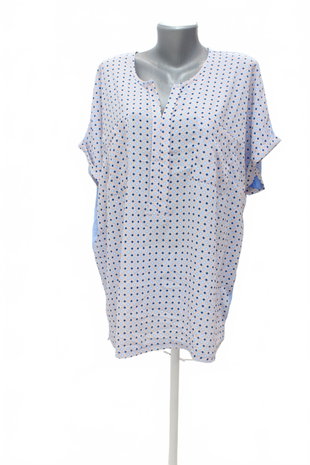 Damen -T-ShirtTchiboohne Aufdruck,farbegemustert,größe48