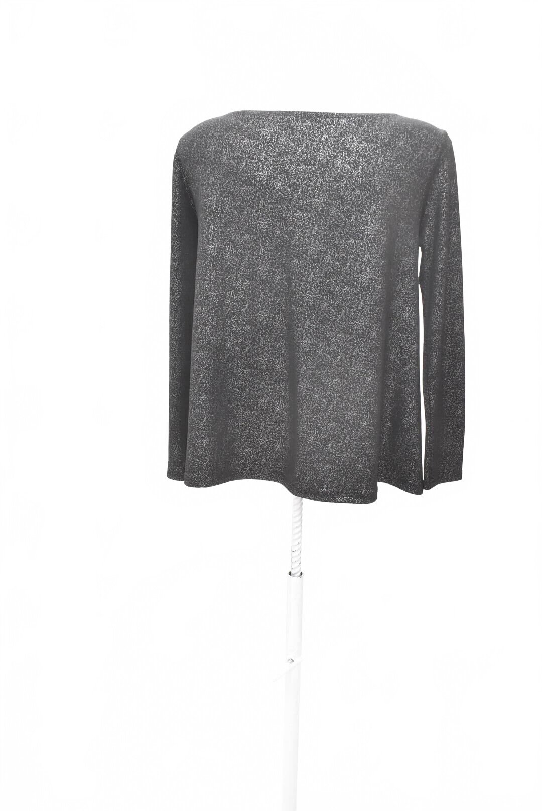 Damen -T-ShirtDividedohne Aufdruck,farbeschwarz,größeS