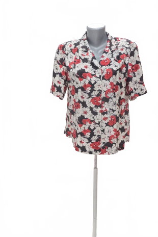 Damen bluse : Brand,Farbegeblümt,größe: size