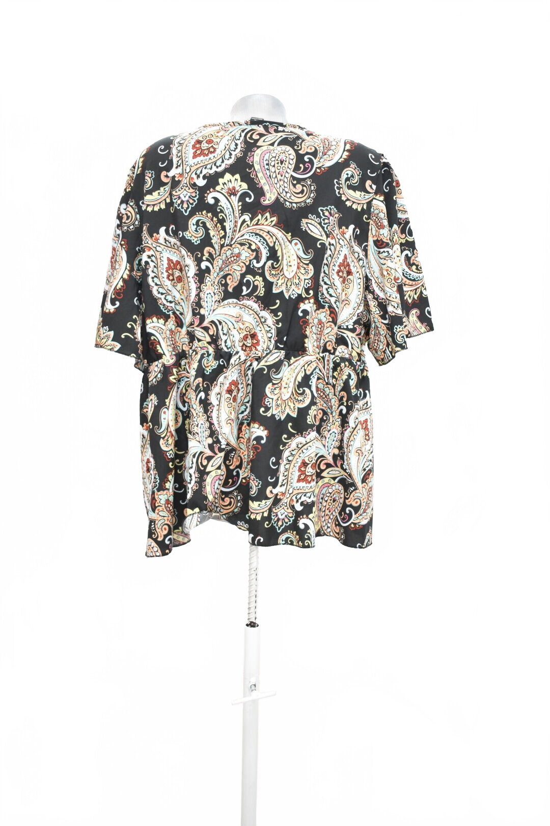 Damen -T-ShirtSheinohne Aufdruck,farbegemustert,größe3XL