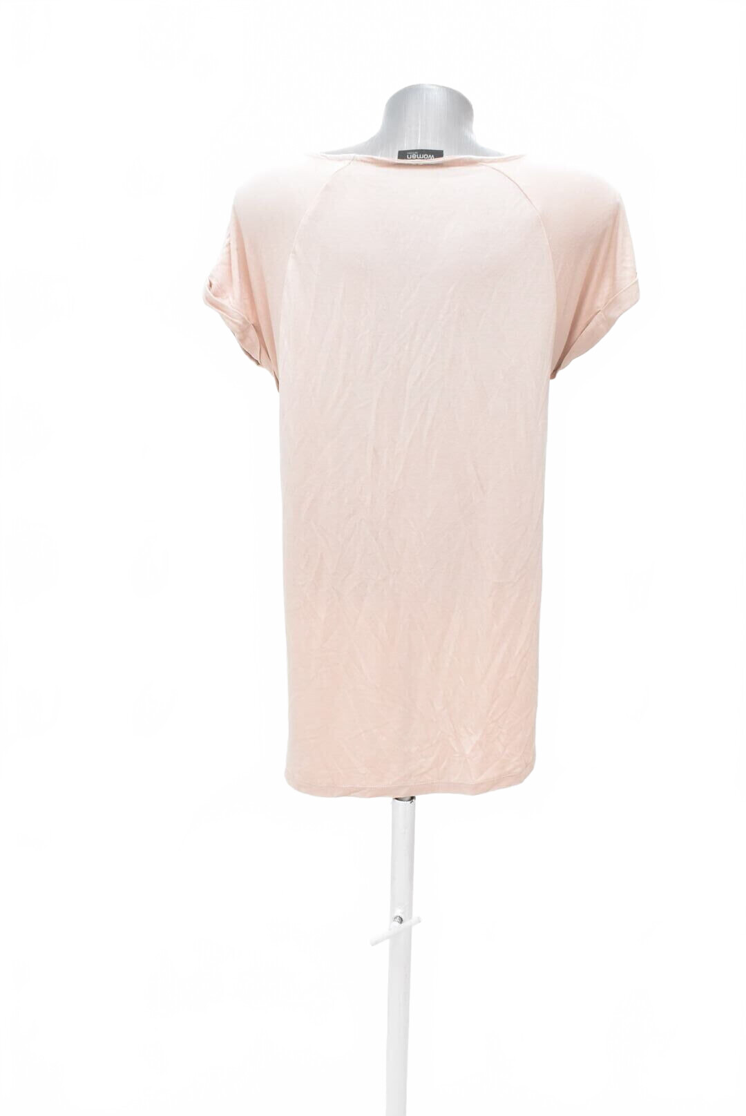 Damen -T-ShirtTchiboohne Aufdruck,farberute,größeS