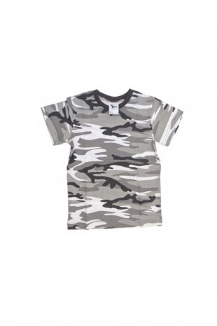 Jungen-T-Shirt von Malfini mit ohne Aufdruck, Farbe gemustert, Größe 134
