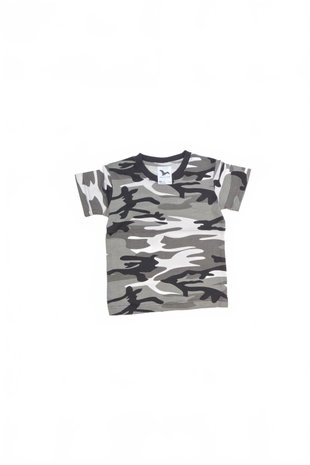 Jungen-T-Shirt von Malfini mit ohne Aufdruck, Farbe gemustert, Größe 110
